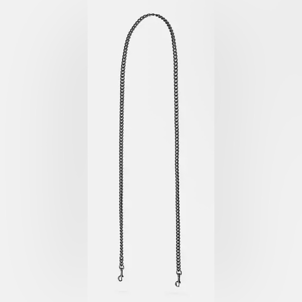 Coach Dinky Chain Strap, Black Copper
